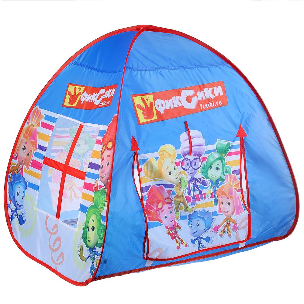Детская игровая палатка из серии Фиксики с тоннелем в сумке  