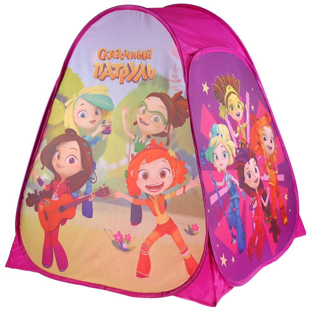 Палатка детская игровая – Сказочный патруль, 81 х 90 х 81 см, в сумке  