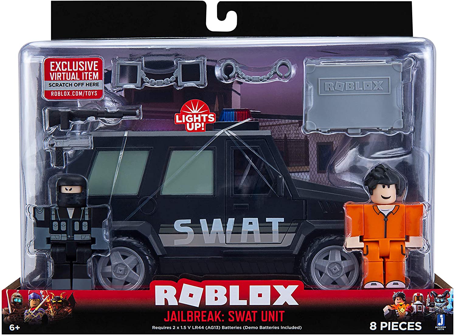 Игровой набор Roblox - Машина с фигурками Jailbreak: Swat Unit  