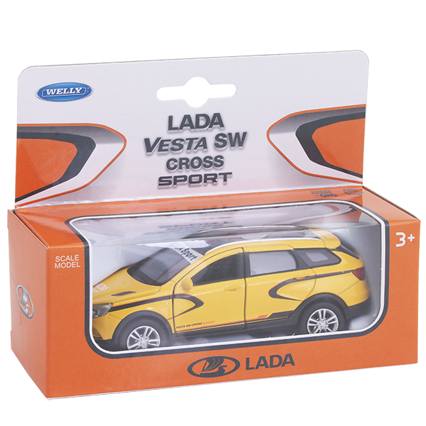 Игрушечная модель машины - Lada Vesta SW Cross Sport, 1:34-39  