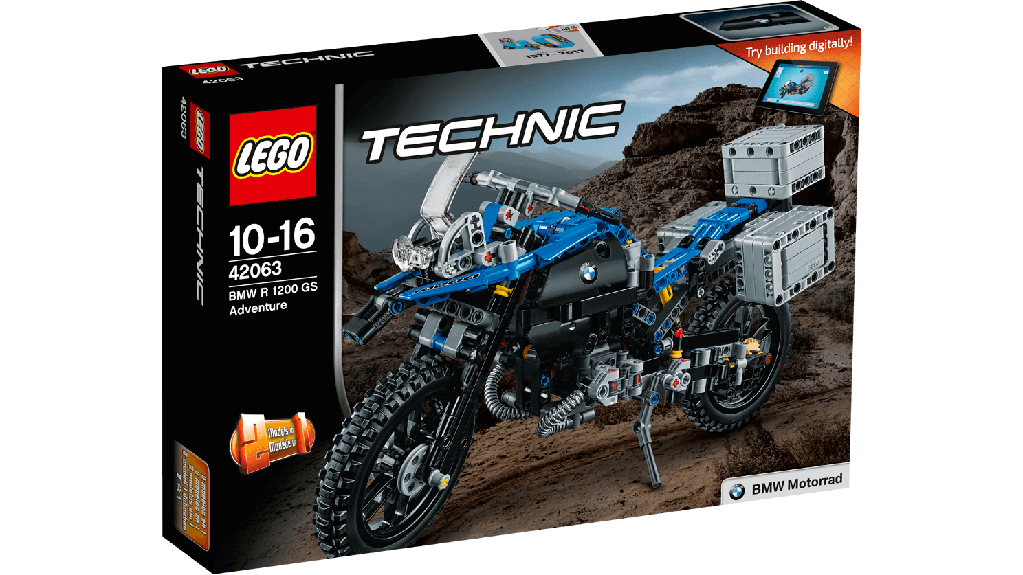 LEGO Technic. Приключения на BMW R 1200 GS   