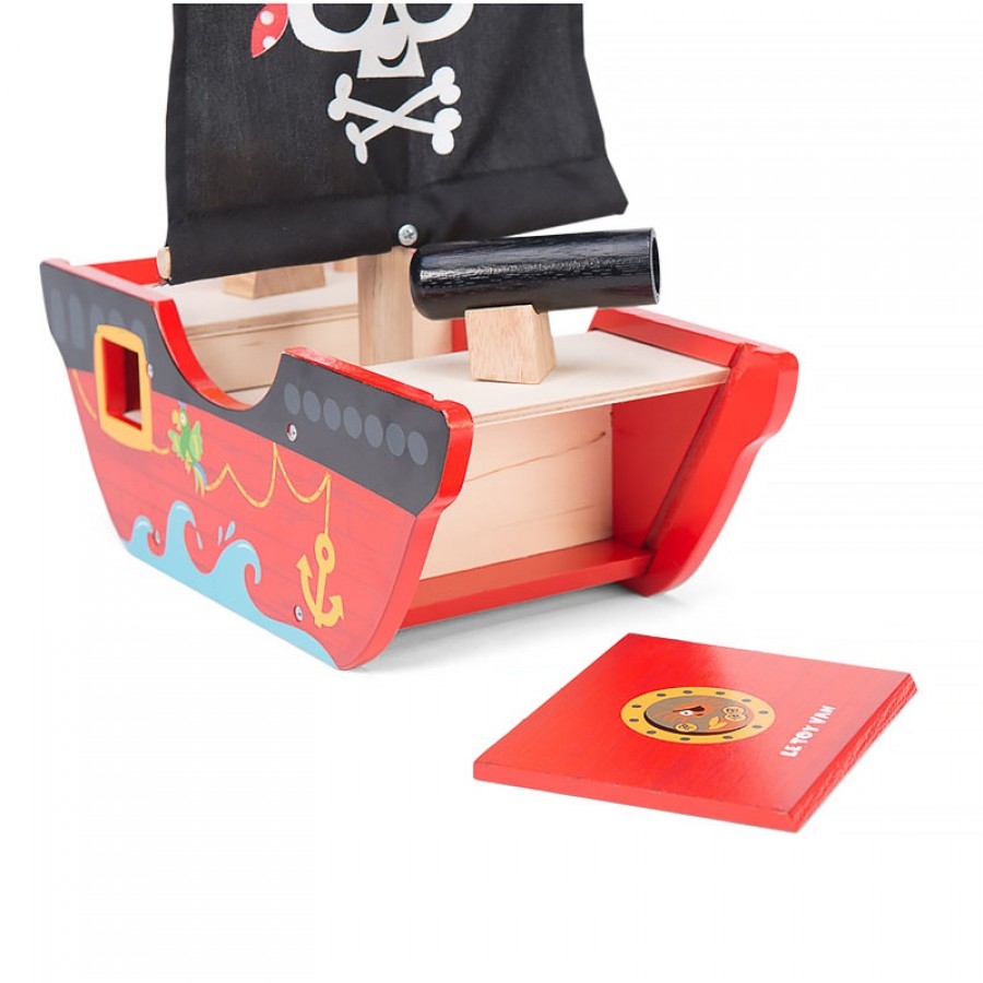 Игрушечный пиратский корабль – Смелый капитан  