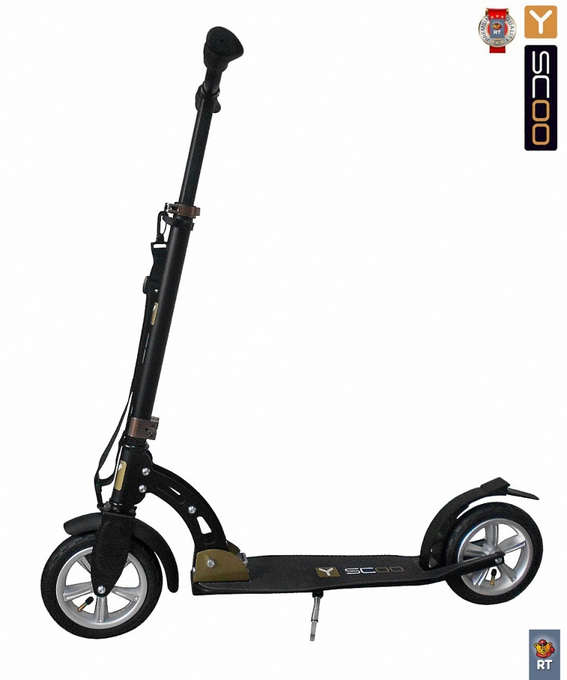 Самокат RT Allroad 205 air wheels gold