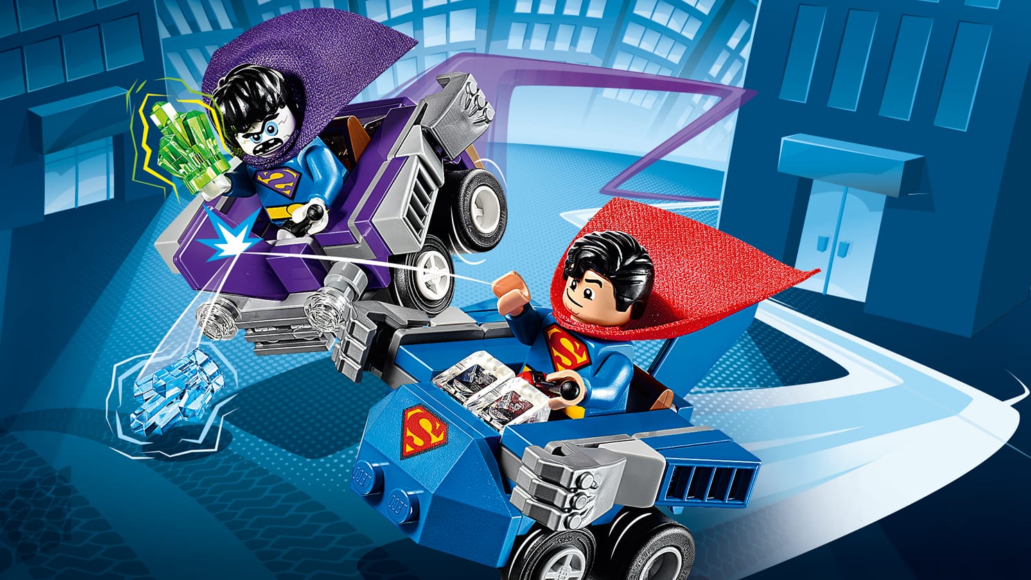 Lego Super Heroes. Mighty Micros: Супермен против Бизарро  