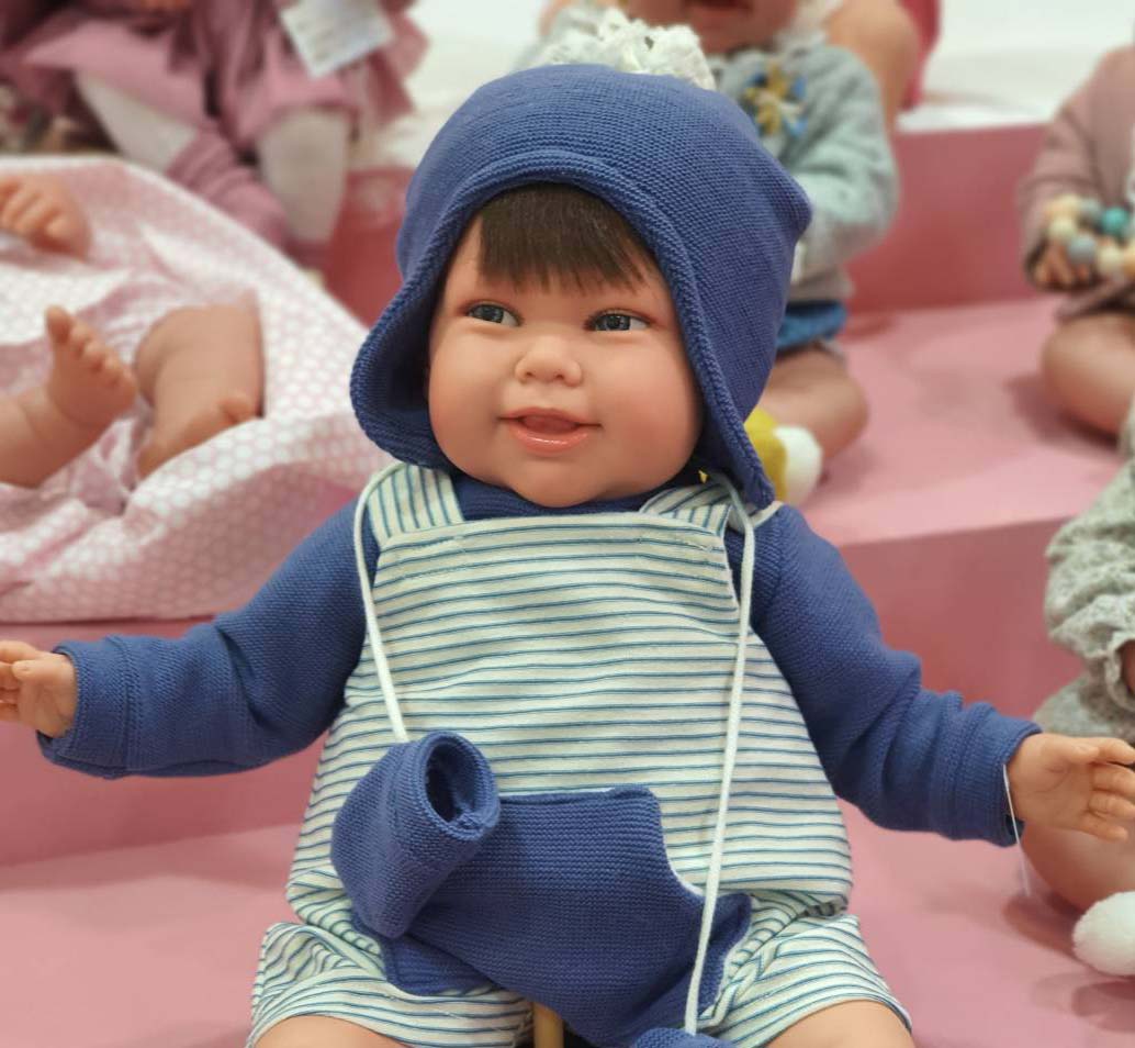 Кукла Кристиан в голубом, озвученная, 52 см  