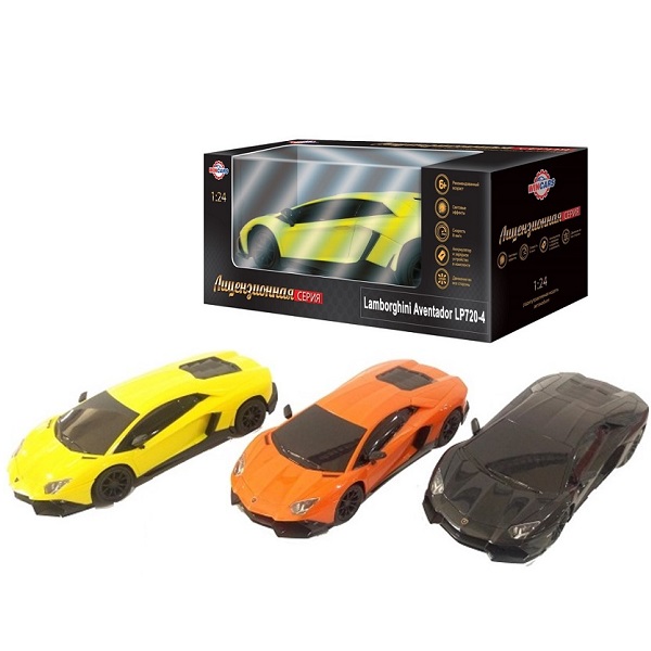 Автомобиль Lamborghini Aventador LP720-4 лицензия на радиоуправлении, масштаб 1:24, зарядное устройство в комплекте
Автомобиль Lamborghini Aventador LP720-4 лицензия на радиоуправлении, масштаб 1:24, зарядное устройство в комплекте