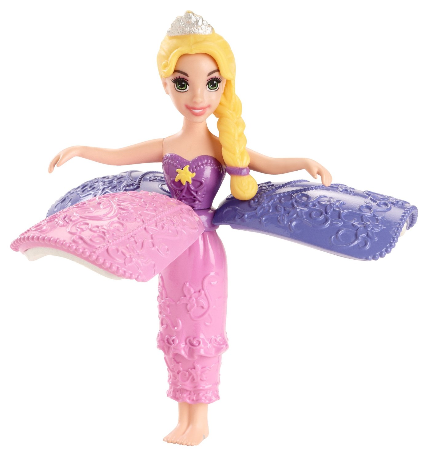 Плавающая мини-кукла - Принцесса Рапунцель, 10 см  