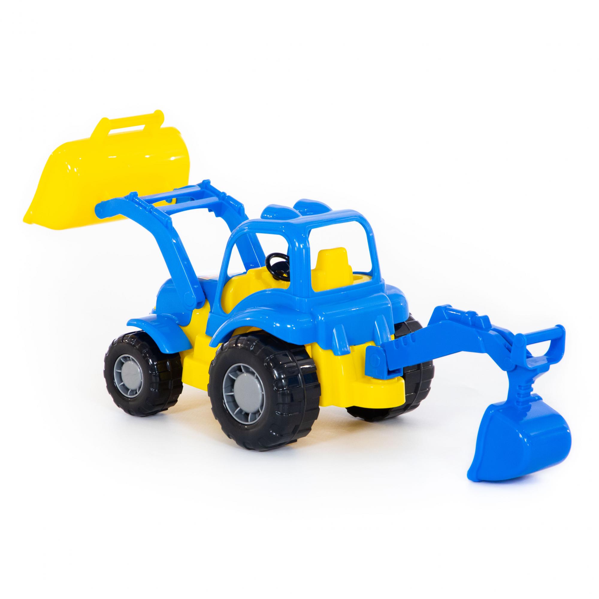 Трактор-экскаватор – Крепыш   