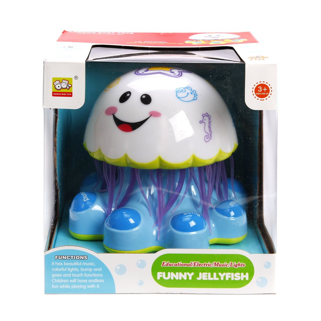 Интерактивная игрушка - Медуза, свет, звук  