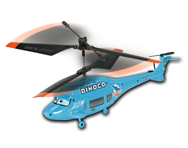 Cars 2 - Вертолет Dinoco Тачки на радиоуправлении  