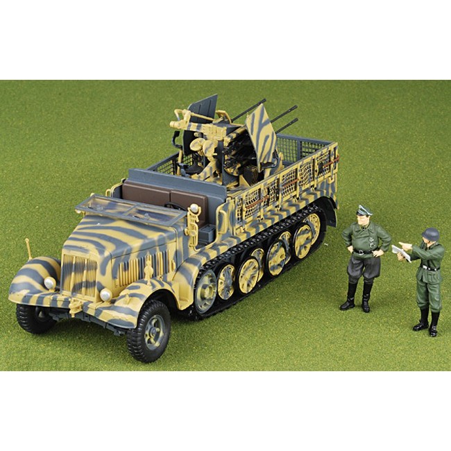 Коллекционная модель - легкое зенитное орудие Sd. Kfz. 7/1 mit 2 cм Flakvierling 38 1943, Германия, 1:32