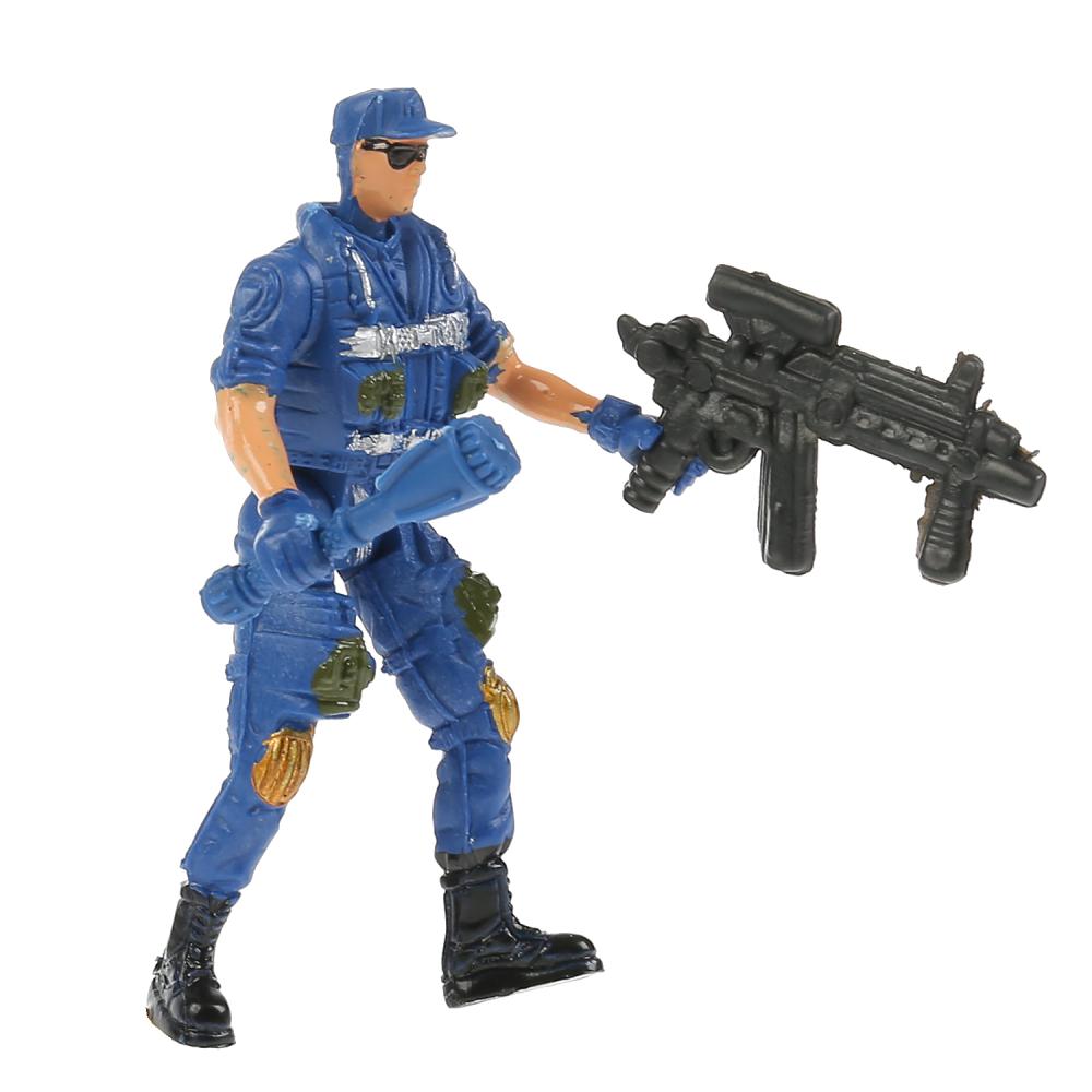 Набор Полиция: солдатик с оружием  