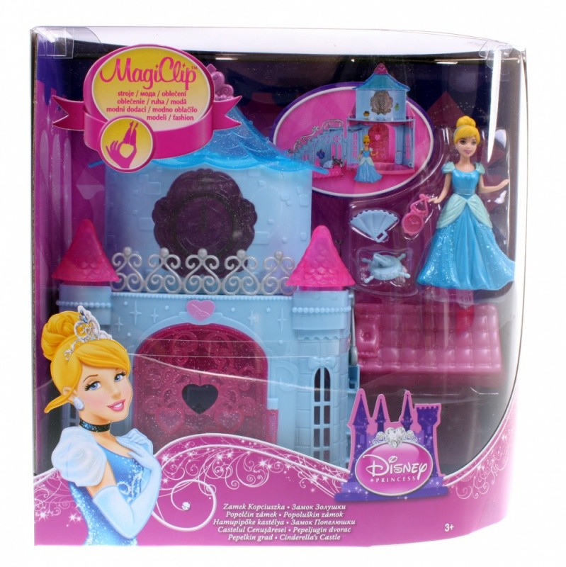 Набор с мини-куклой «Замок принцессы Золушки»  