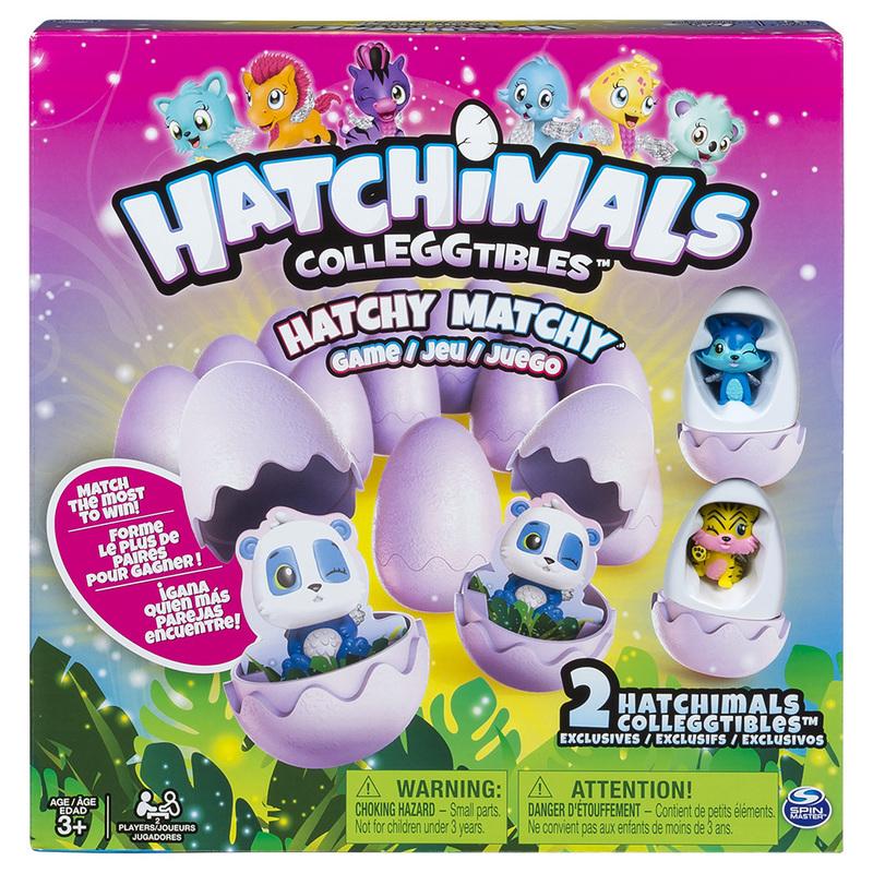 Настольная игра Hatchimals memory, 2 коллекционные фигурки  