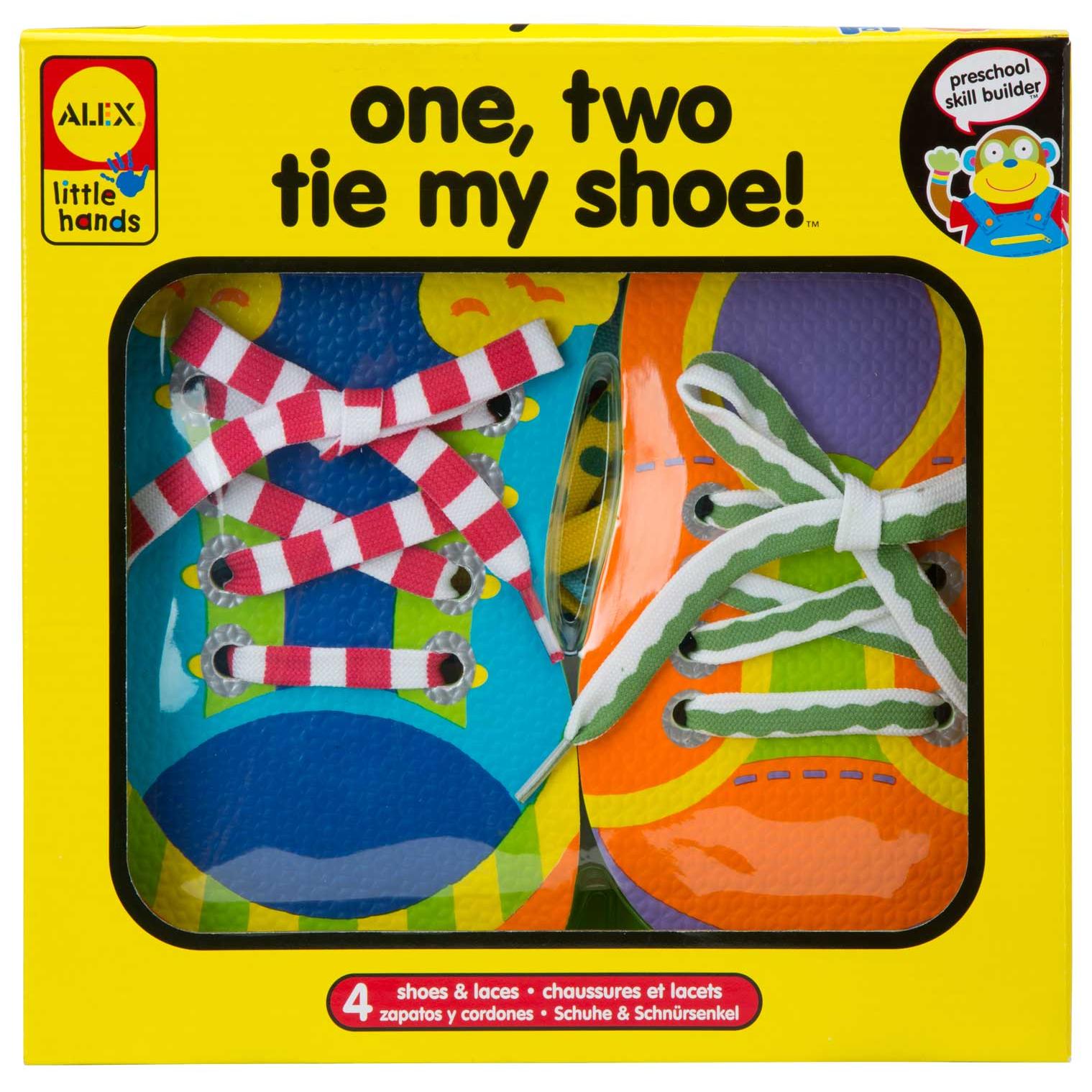 Развивающая игрушка - Завяжи шнурки, от 3 лет  