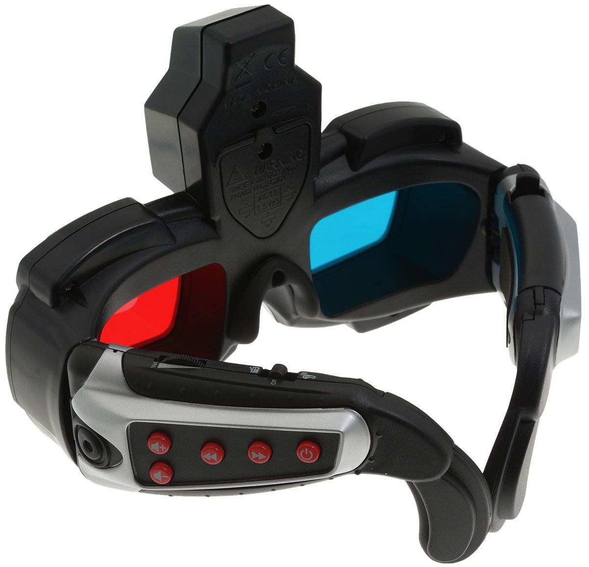 Шпионские кибер очки 3D с радио и подслушивающим устройством  