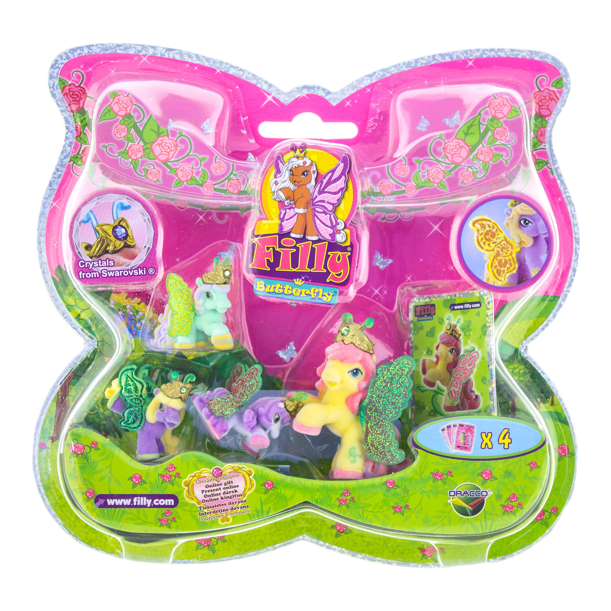 Набор игровой «Filly» - Бабочки с блестками «Волшебная семья»  