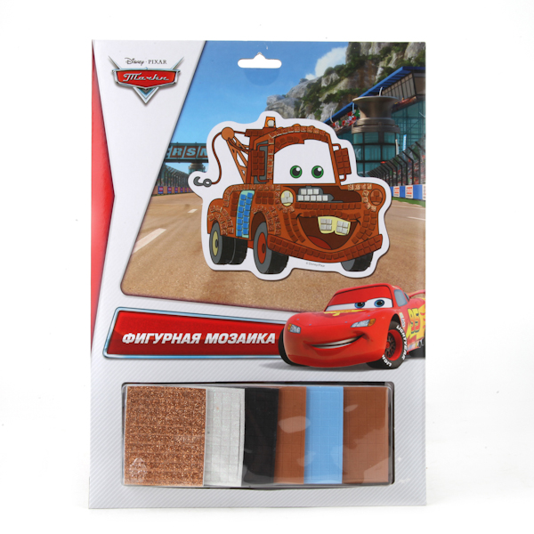 Набор для творчества - Фигурная мозаика - Disney Cars Набор для творчества - Фигурная мозаика - Disney CarsCARS 3 (Игрушки Тачки 3)<br>Набор для творчества - Фигурная мозаика - Disney Cars<br>