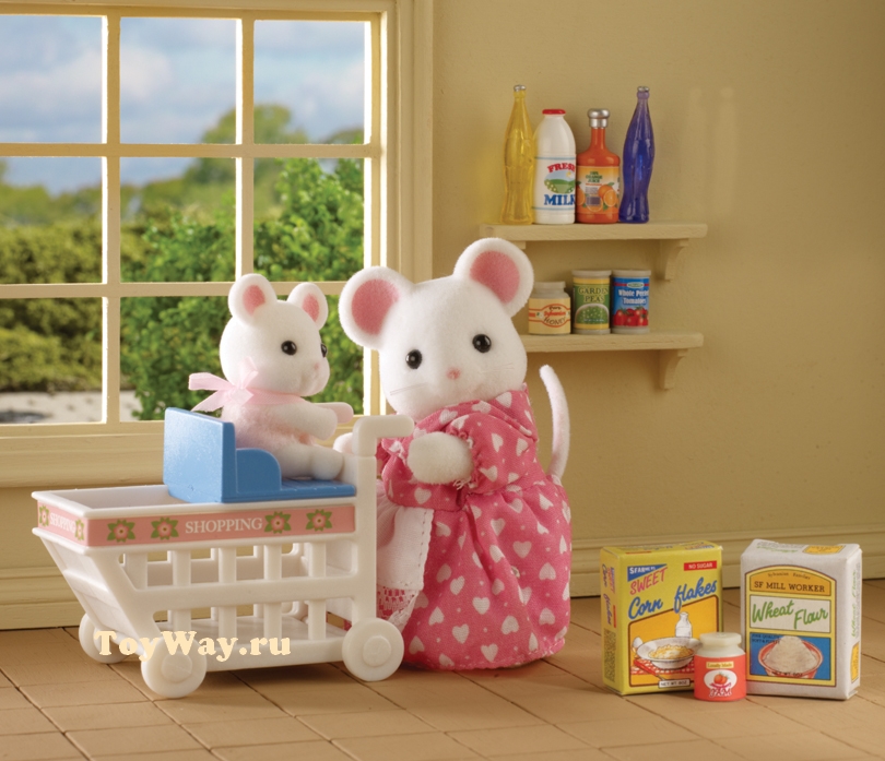 Sylvanian Families - Покупки в бакалее Sylvanian Families - Покупки в бакалееПокупки и Продукты<br>Sylvanian Families - Покупки в бакалее<br>