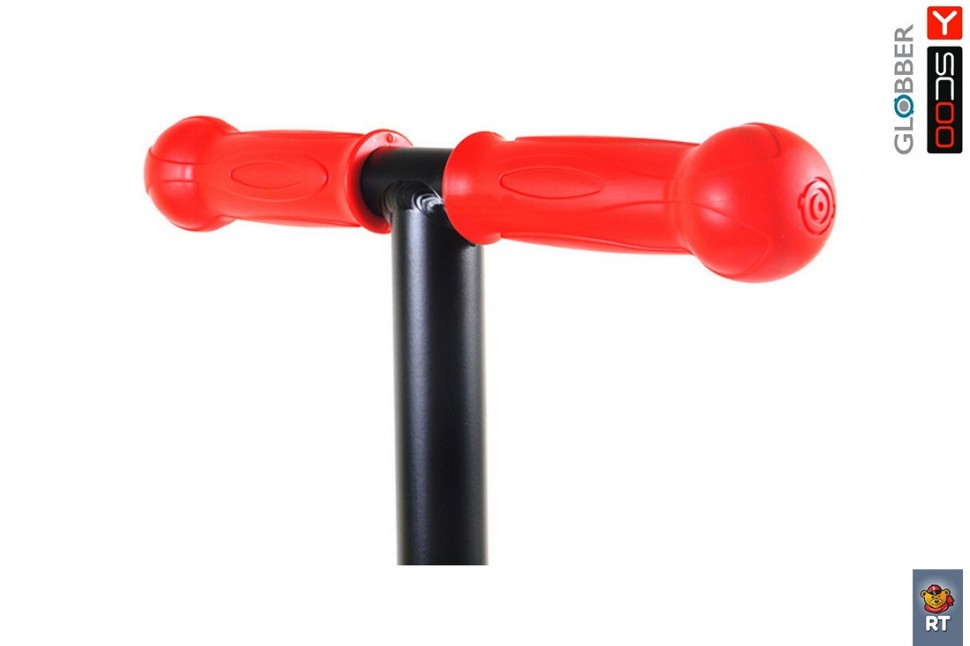 Самокат RT Globber My free FIXED, красный, с блокировкой колес