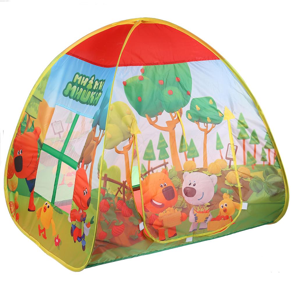 Палатка детская игровая Ми-Ми-Мишки с тоннелем  