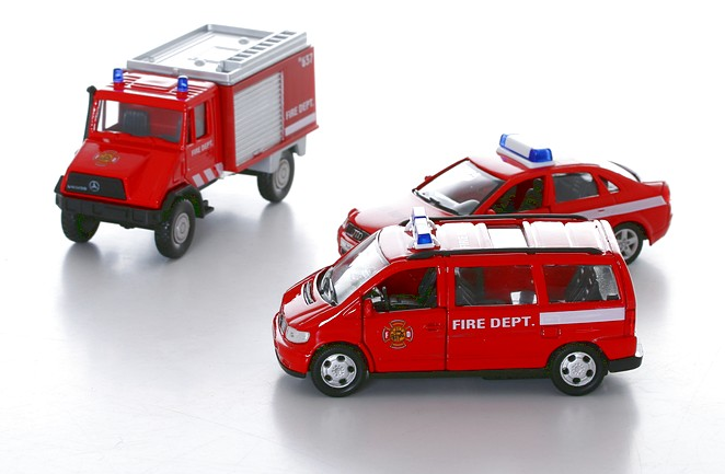 Детский игровой набор Пожарная служба 3 предмета  