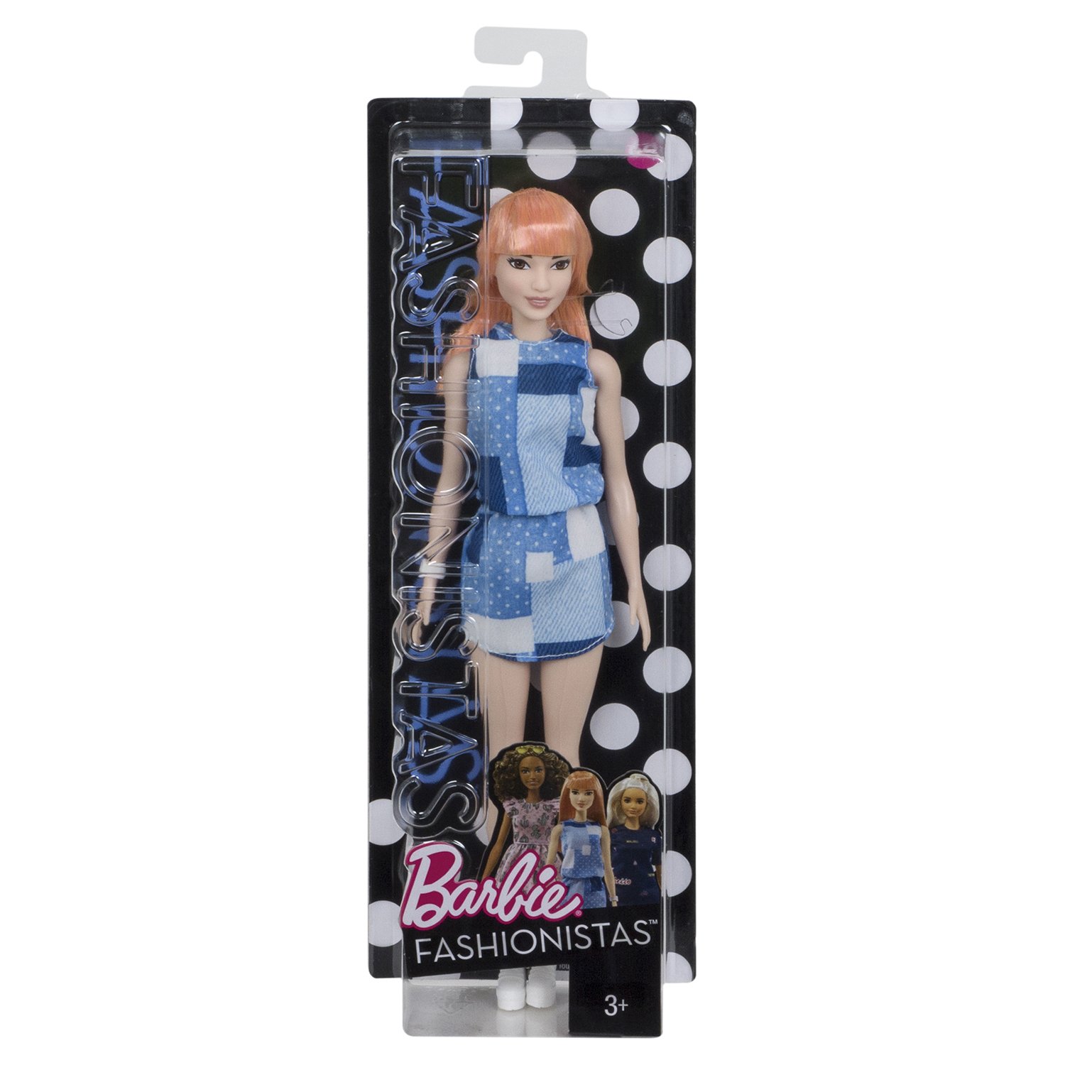 Кукла Barbie - Игра с модой Джинсовые заплатки, 29 см  