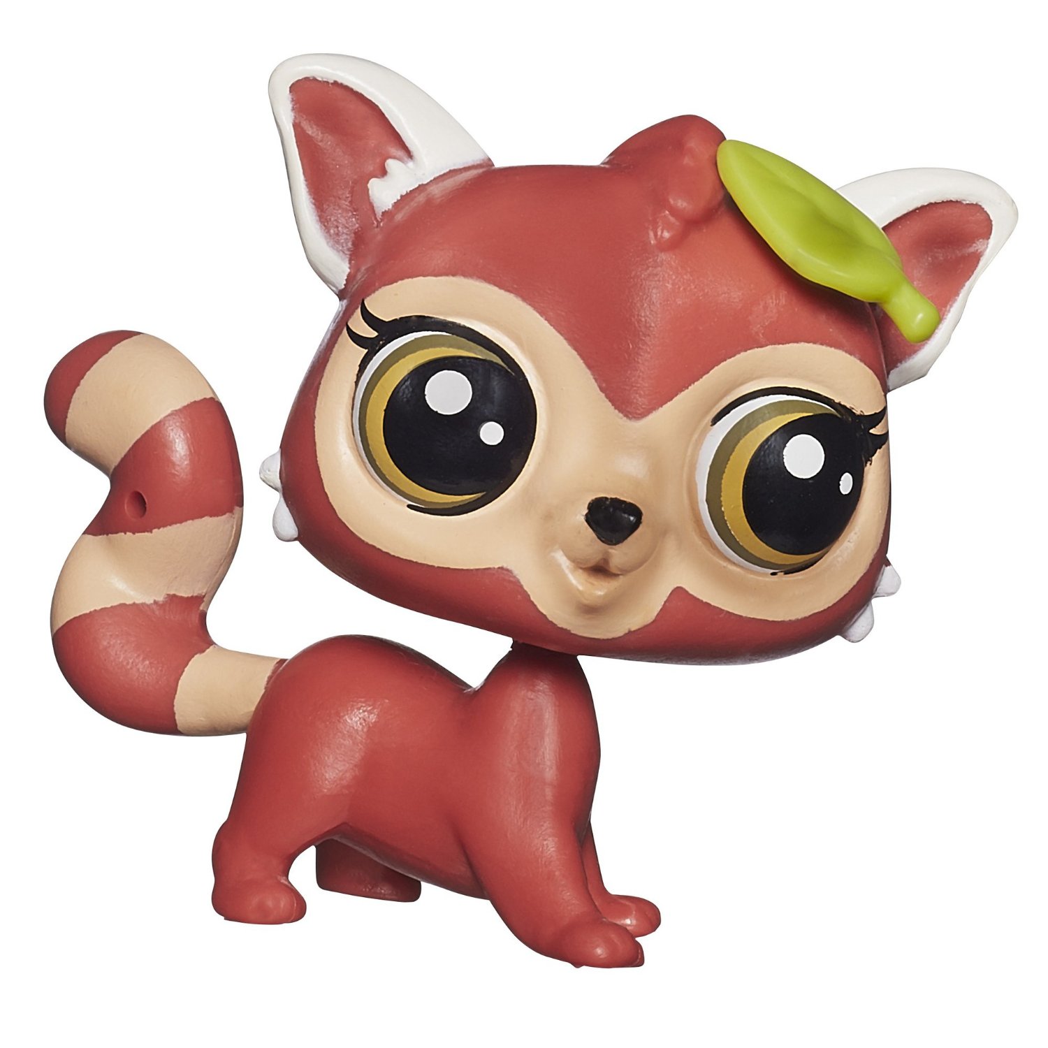 Фигурка Красная панда с листиком Littlest Pet Shop