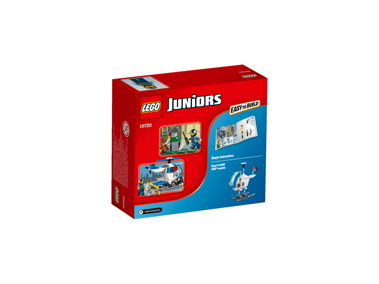 Lego Juniors. Лего Джуниорс. Погоня на полицейском вертолёте  