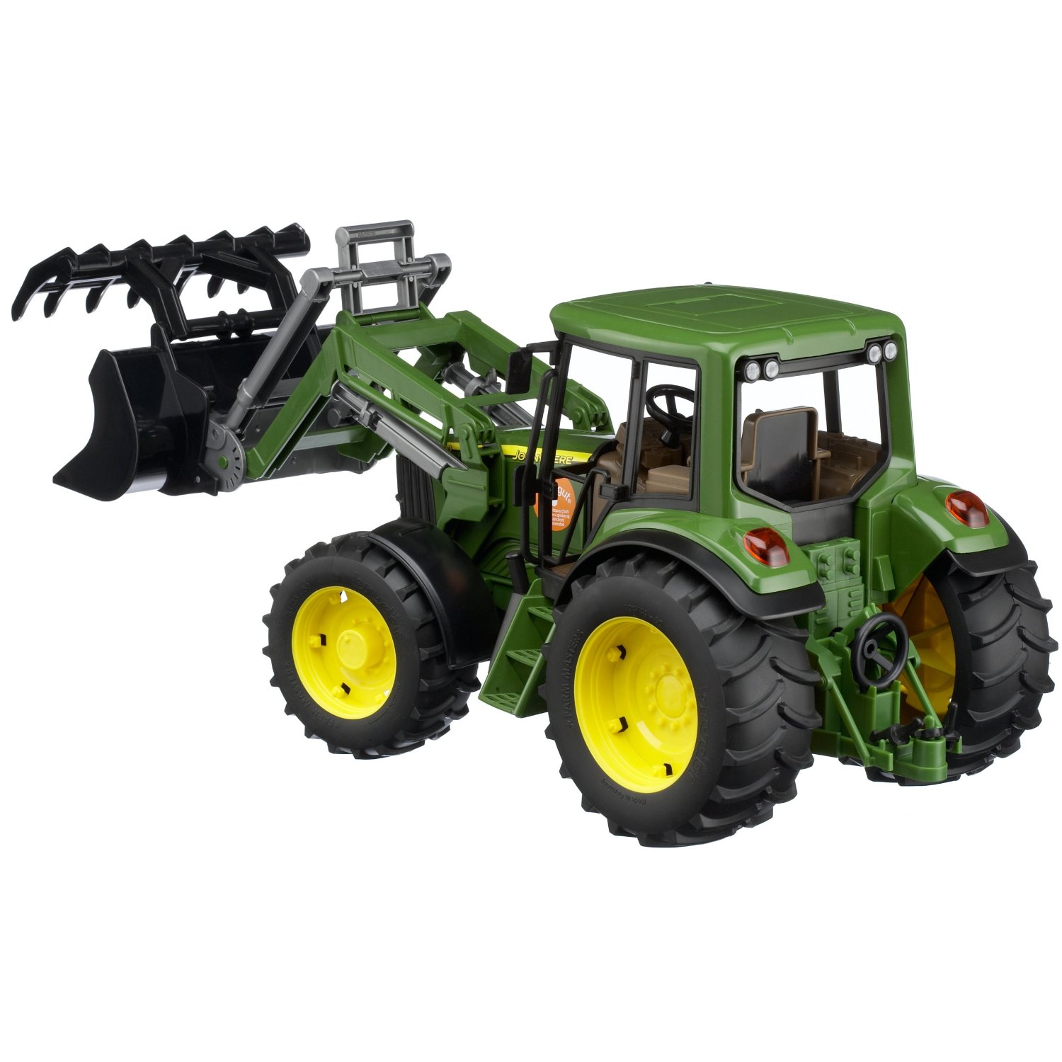 Погрузчик колёсный Bruder John Deere 6920 с ковшом   