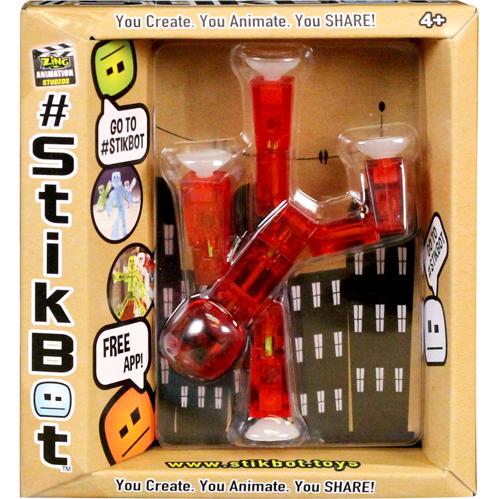 Игрушка фигурка Stikbot  