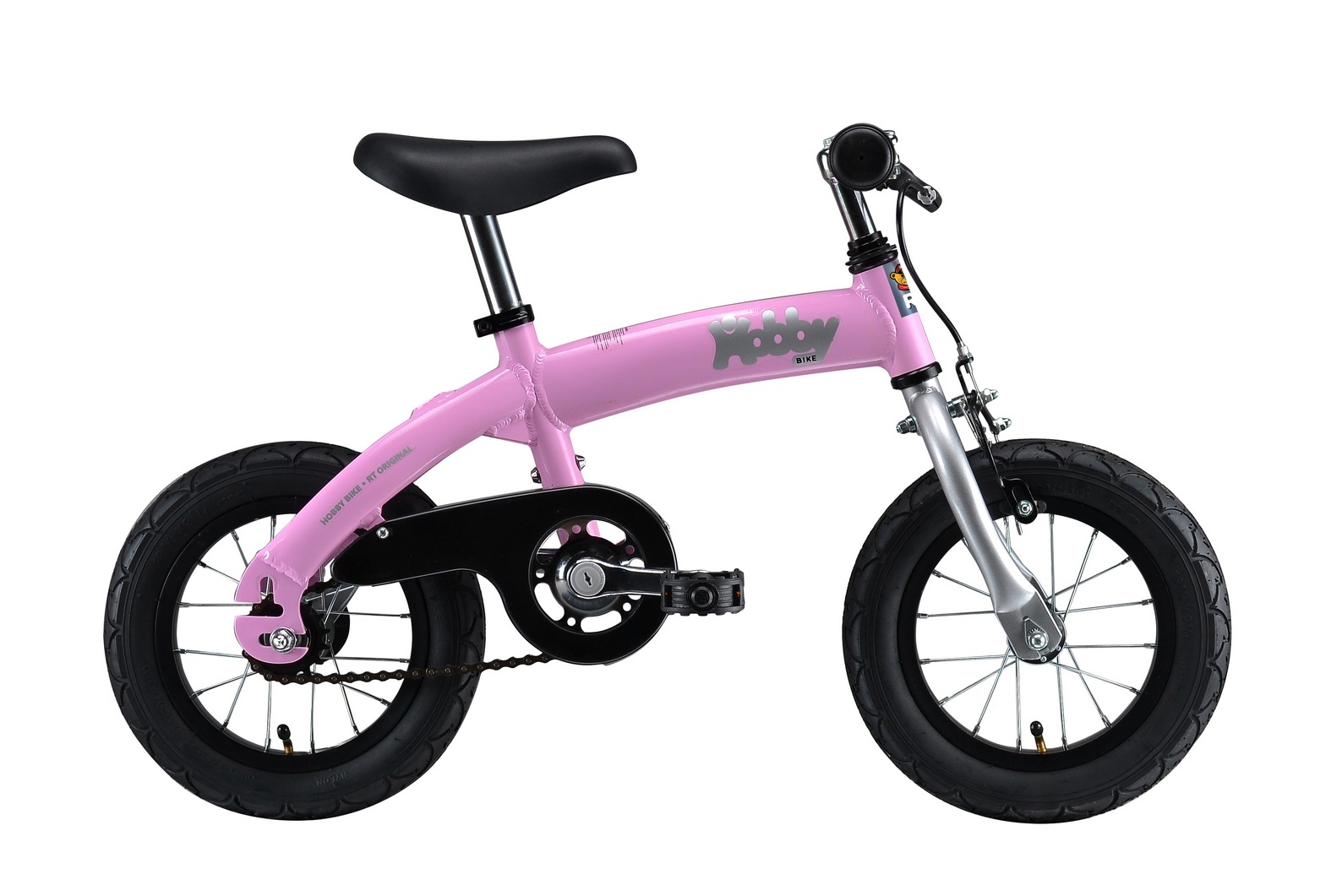 Детский велобалансир-велосипед Hobby-bike RT original pink aluminium, 4478RT 