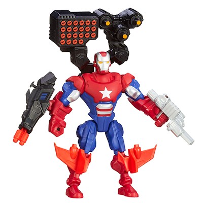 Разборная фигурка с оружием Iron Patriot «Железный Патриот» 