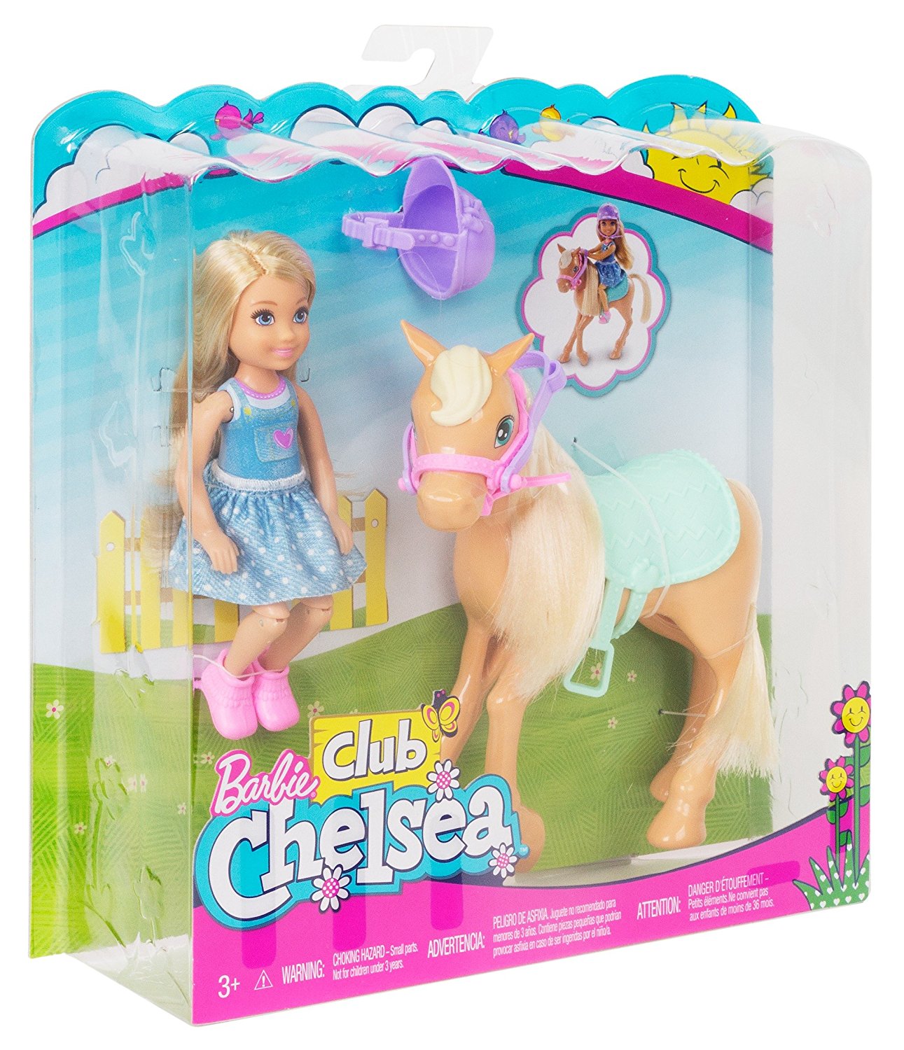 Игровой набор Семья Barbie - Челси с пони  