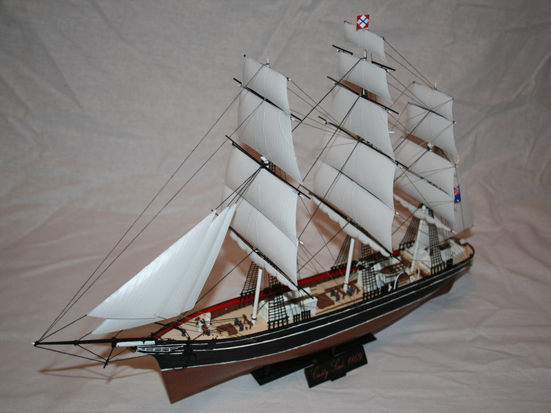Модель для склеивания - Корабль Клипер Катти Сарк  