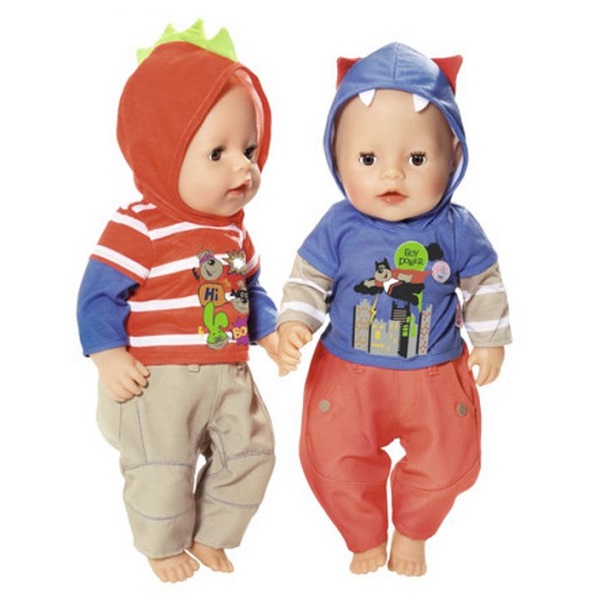 Набор для куклы Baby born – Одежда для мальчика, 2 вида  
