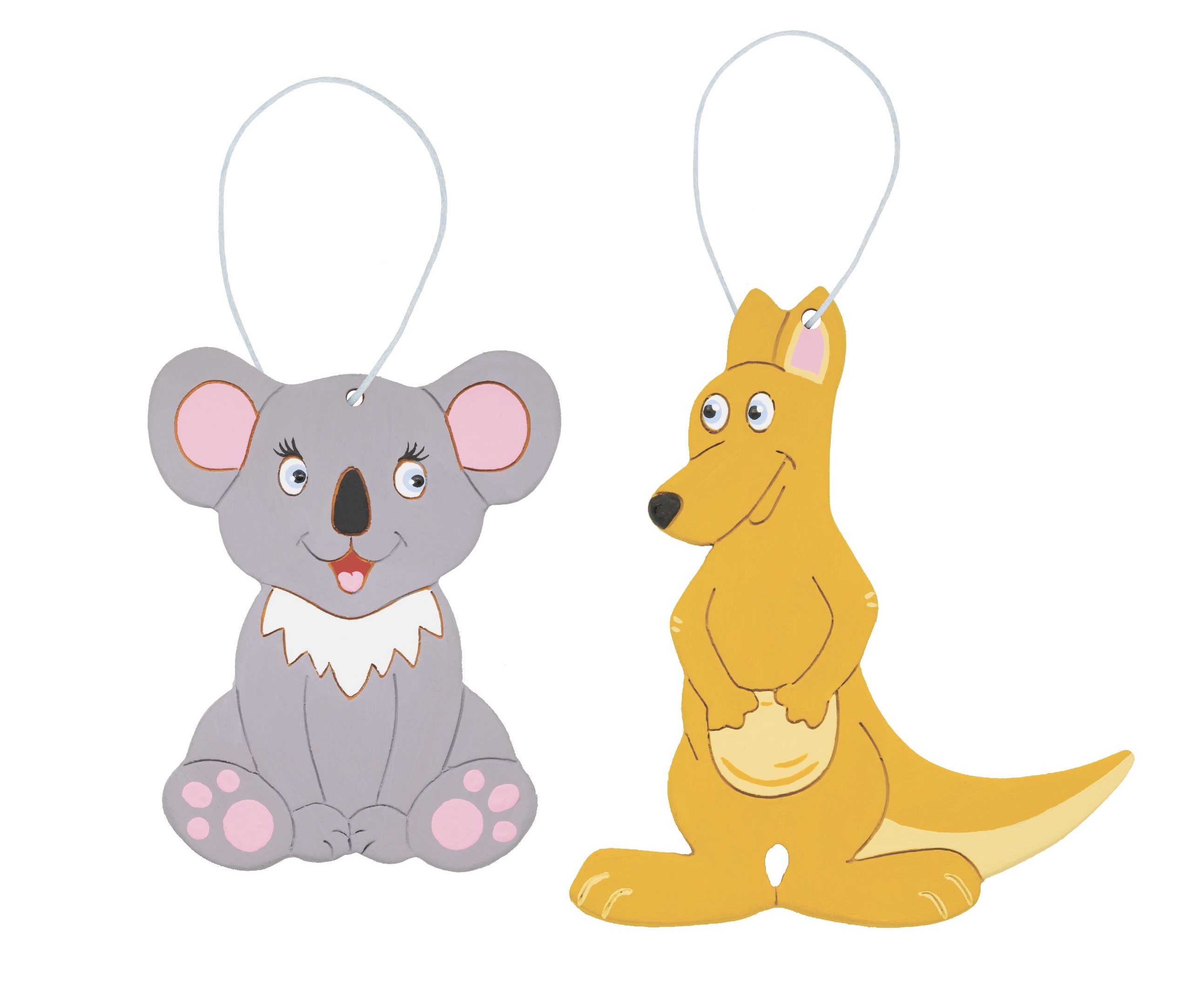 Набор для творчества - Чудесные животные Австралии - Кенгуру и коала  