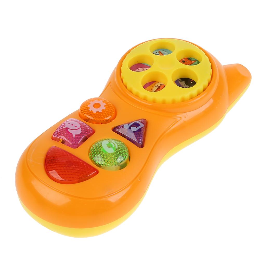 Развивающая игрушка из серии Три Кота Мой первый телефон, свет + звук  