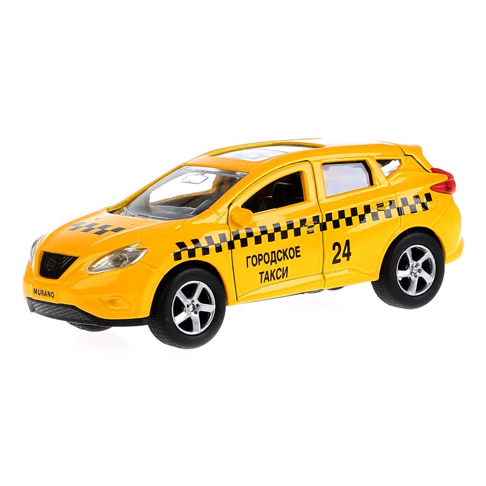 Машина металлическая Nissan Murano Такси, длина 12 см., открываются двери, инерционная
Машина металлическая Nissan Murano Такси, длина 12 см., открываются двери, инерционная