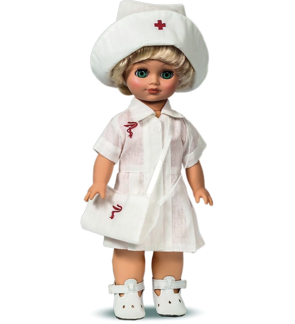 Интерактивная кукла Элла. Медсестра, со звуком   