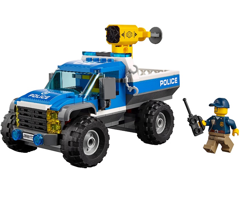 Конструктор Lego City - Погоня по грунтовой дороге City Police  