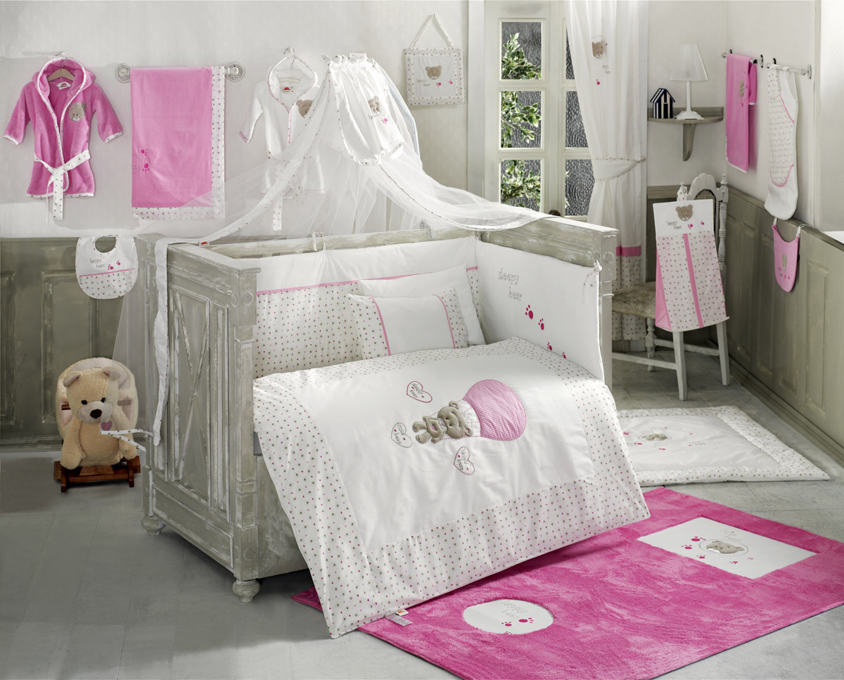 Балдахин серии Cute Bear 150 х 450 см, Pink Балдахин серии Cute Bear 150 х 450 см, PinkДетское постельное белье<br>Балдахин серии Cute Bear 150 х 450 см, Pink<br>