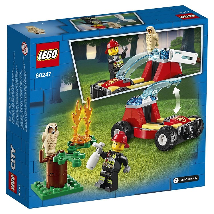 Конструктор Lego City Fire Лесные пожарные  