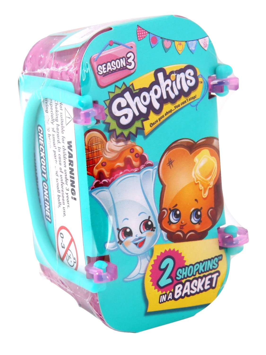 Набор Shopkins 2 шт. в корзиночке  