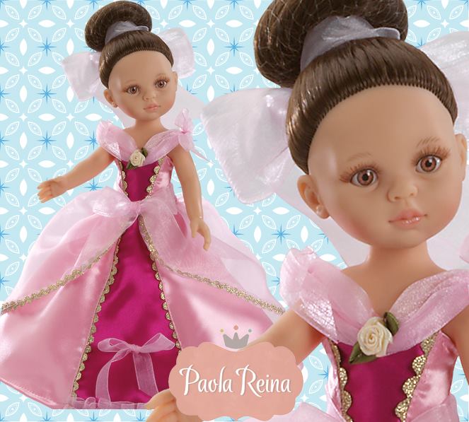 Кукла принцесса Кэрол, 32 см. Кукла принцесса Кэрол, 32 см.Испанские куклы Paola Reina (Паола Рейна)<br>Кукла принцесса Кэрол, 32 см.<br>