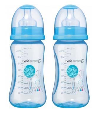 Набор из 2-х бутылочек Maternity, голубой, 270 мл Набор из 2-х бутылочек Maternity, голубой, 270 млТовары дл кормлени<br>Набор из 2-х бутылочек Maternity, голубой, 270 мл<br>