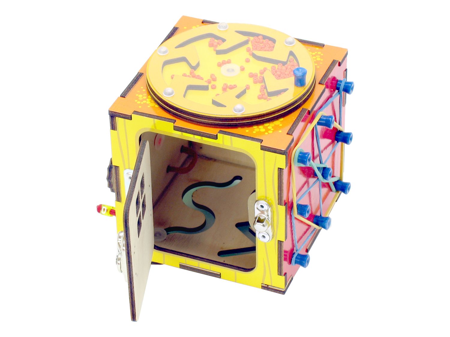 Бизи-Куб деревянный  