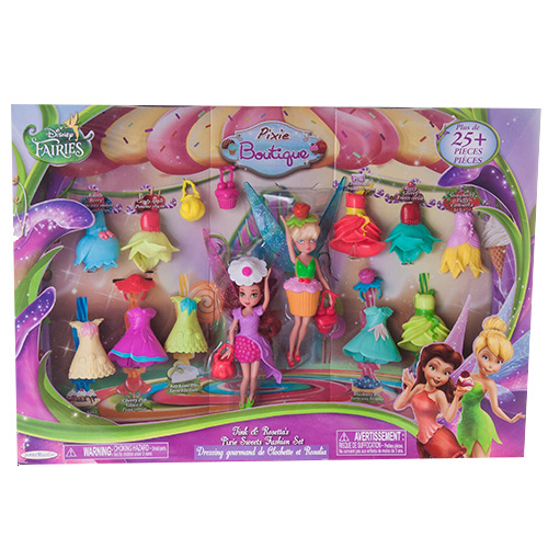 Набор с 2-мя феями и нарядами для них, сери Disney Fairies
