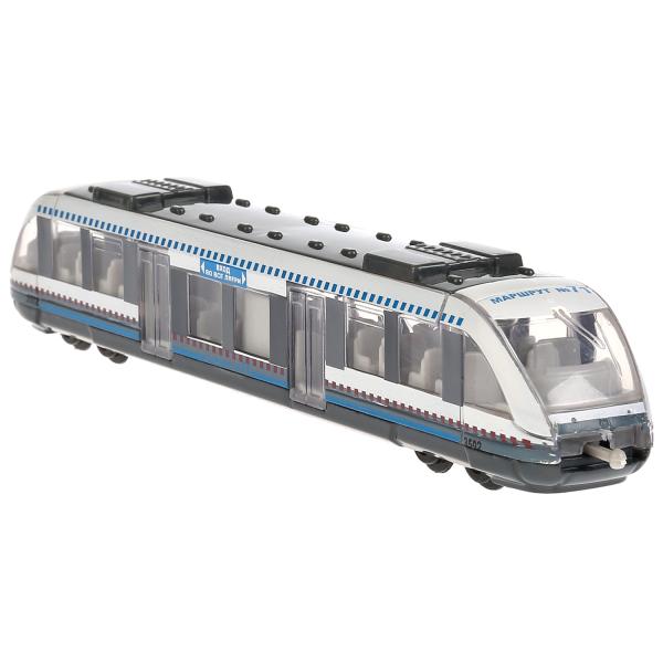 Модель Трамвай 16,5 см металлический  