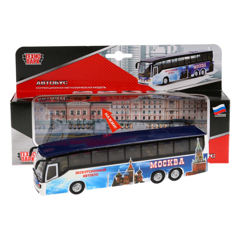 Инерционный экскурсионный автобус Москва, свет, звук  
